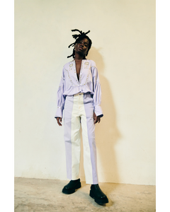 RETABLO PANTS | IVORY / LILAC | PRE ORDER