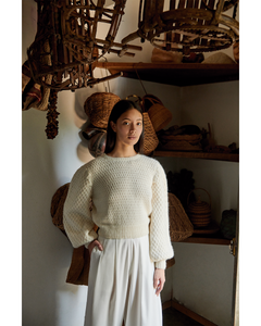 MILAGROS SWEATER | IVORY