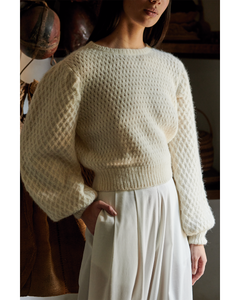 MILAGROS SWEATER | IVORY