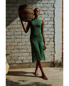 NEM MIDI DRESS | GREEN | PRE ORDER