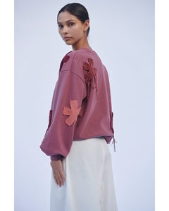 TREBOL SWEATSHIRT | MAUVE