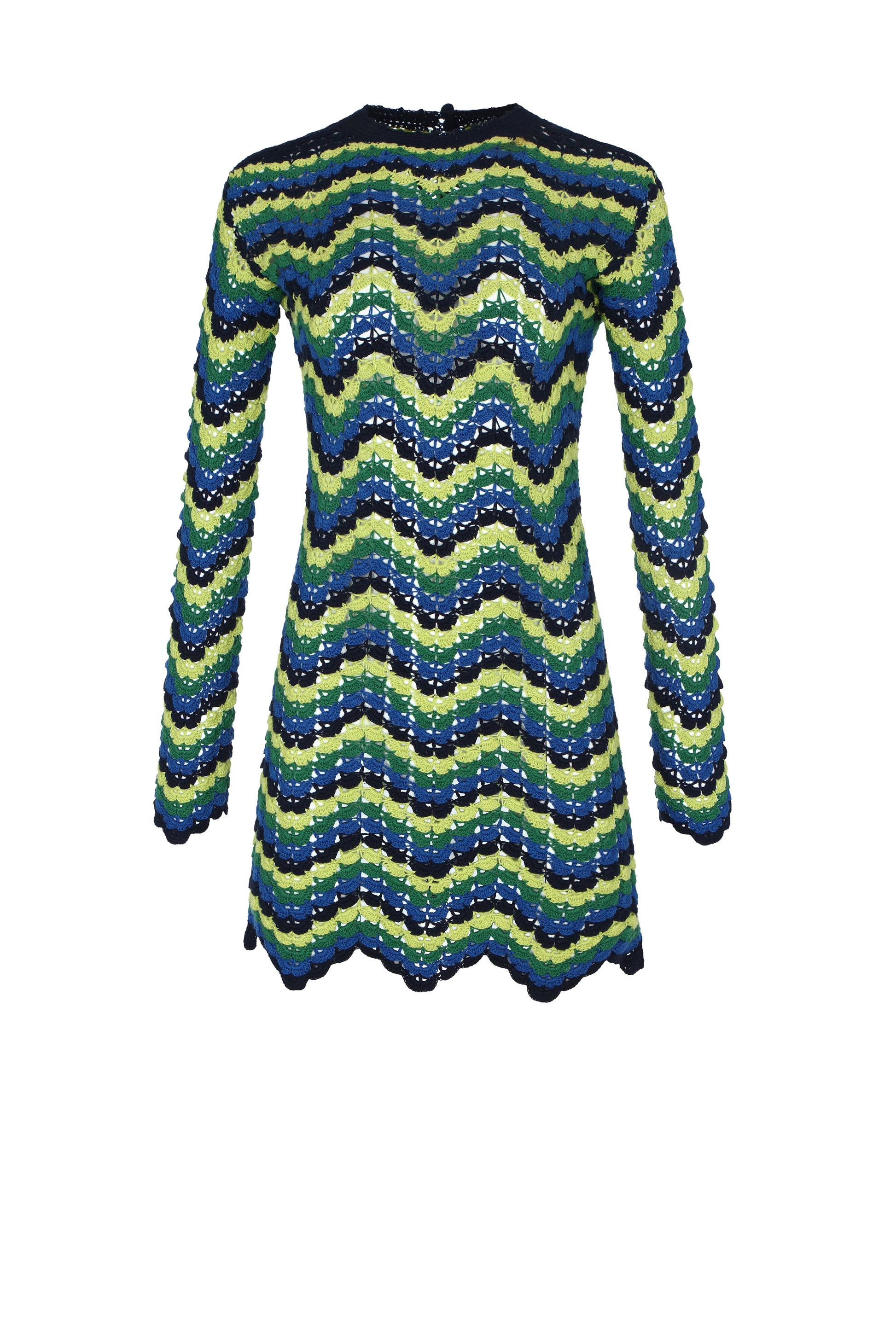 VICTORIA MINI DRESS | BLUE/GREEN XS VICTORIA MINI DRESS | BLUE/GREEN XS