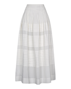 VERA MAXI SKIRT | IVORY