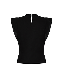 HORTENSIA BLOUSE | BLACK