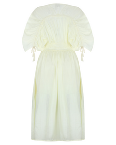 ELBA MIDI DRESS | IVORY