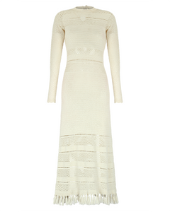 NAUTA CROCHET DRESS | IVORY | PRE ORDER